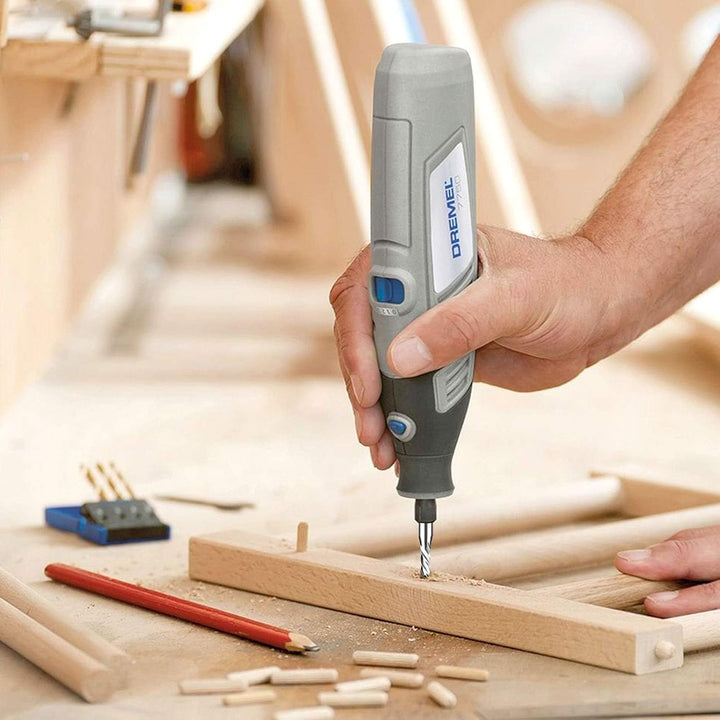 Linkstyle 10 Stück HSS Schaftfräser, 4 Flöte Hartmetall CNC Nutenfräser Metall Fräser Bohrer Set, 1.
