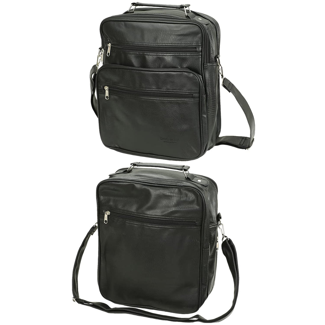 Business Arbeitstasche Herren Damen – Leder Umhängetasche/Schultertasche/Messenger Bag – Wasserabwei