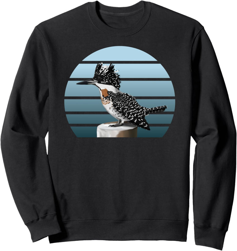 Trauerfischer Eisvogel Vogel Vogelbeobachter Biologe Sweatshirt