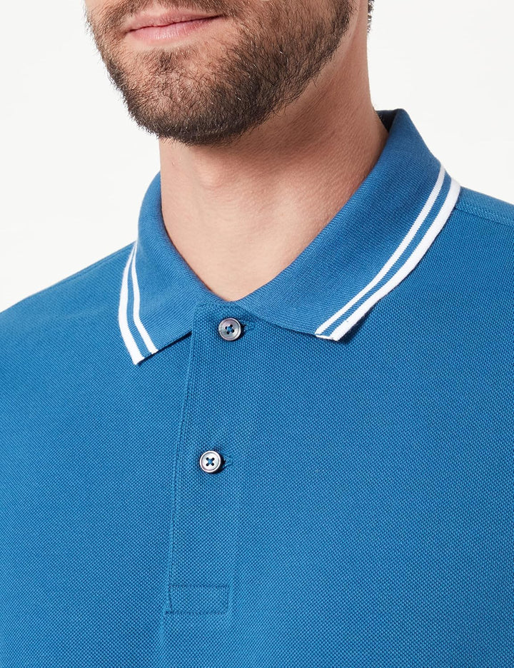 Seidensticker Herren Regular Fit Polo Shirt S Blau, S Blau