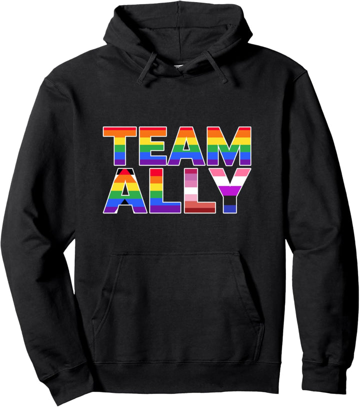 Teamverbündeter Teamverbündeter LGBT Pullover Hoodie