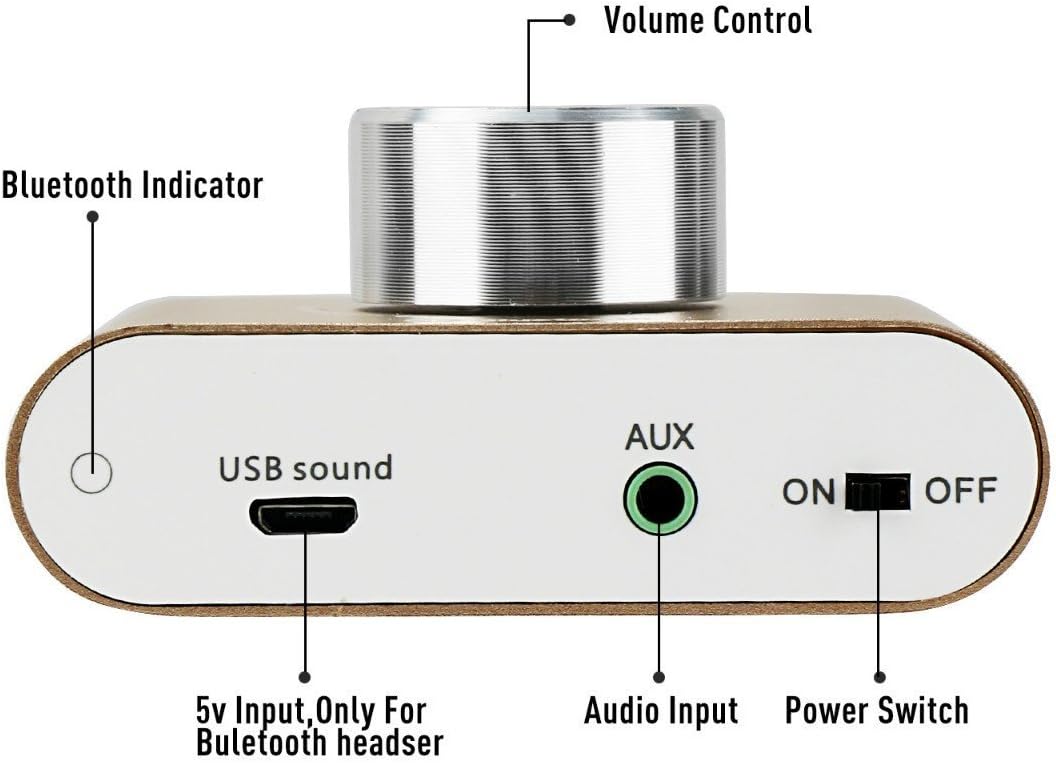 DollaTek TPA3110 30W * 2 Zwei-Kanal Mini-Stereo-Audio drahtlose Bluetooth-Verstärker Digital Signal