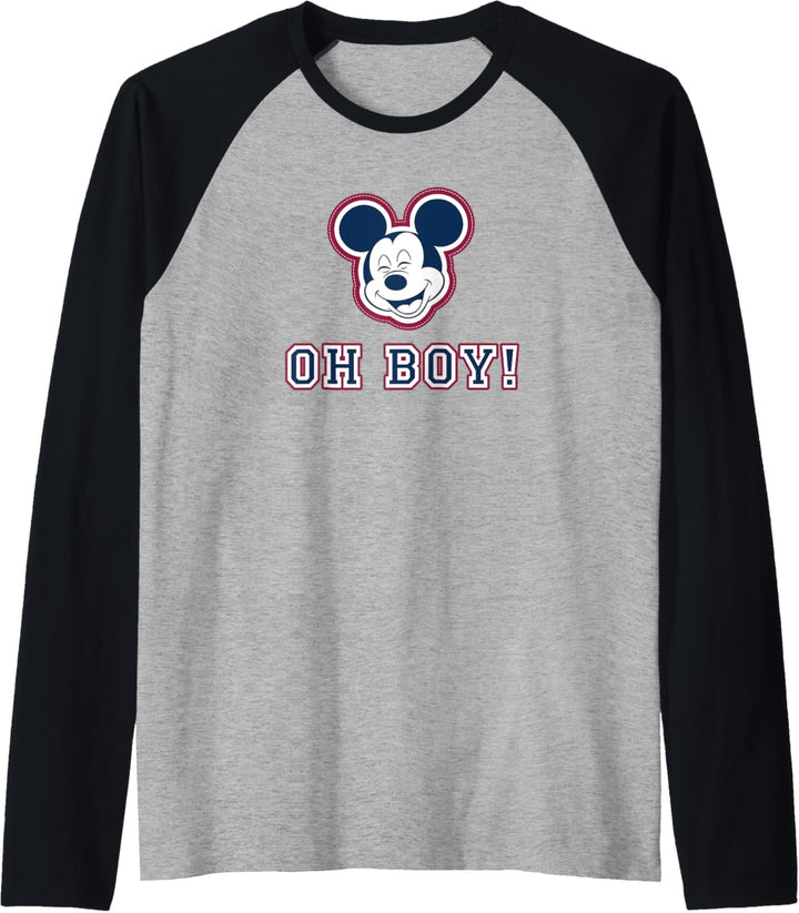 Disney Mickey Mouse Oh Boy! Raglan