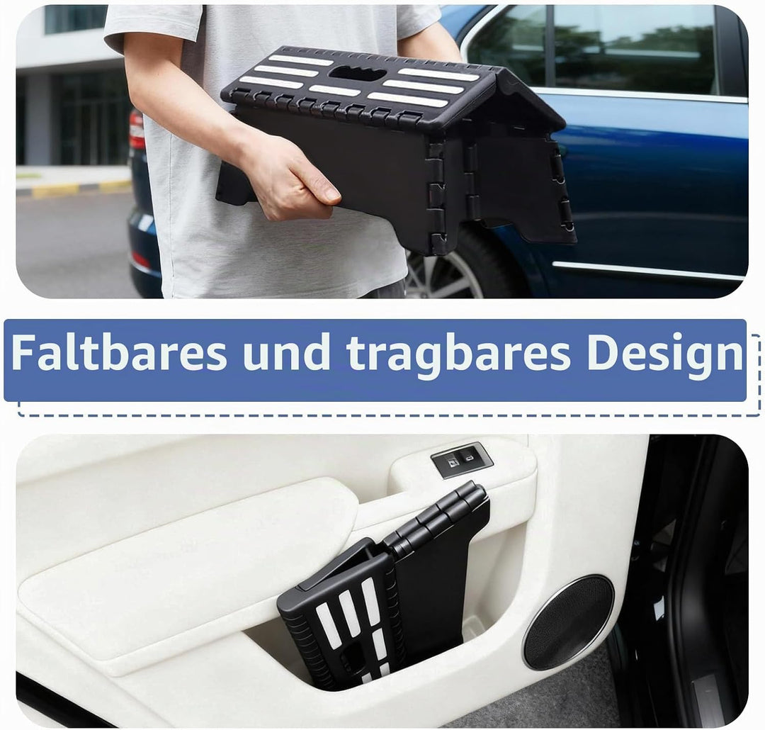Tragbarer klappbarer Tritthocker, Rutschfester, Leichter Gehhilfe-Tritthocker für Senioren für Badez