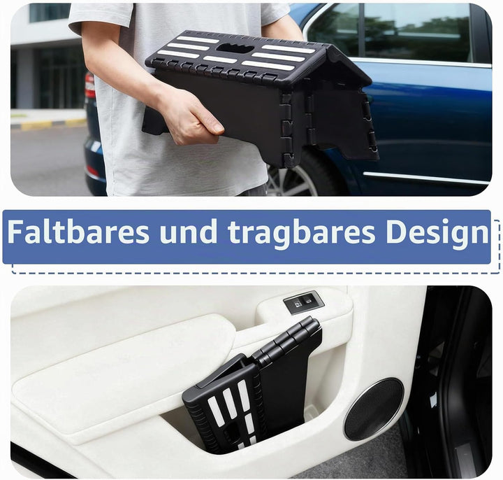 Tragbarer klappbarer Tritthocker, Rutschfester, Leichter Gehhilfe-Tritthocker für Senioren für Badez