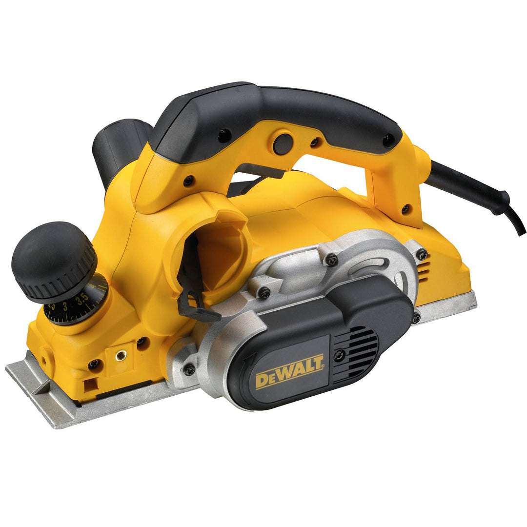 DeWalt Elektrischer Hobel D26500K mit grosser Messerwelle - präzise hobeln auch in hartem Holz – 82m