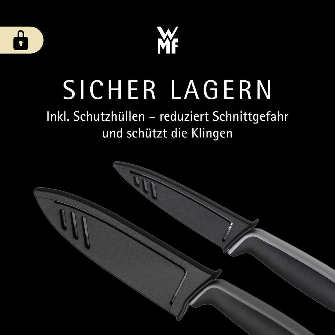 WMF Touch Messerset 2-teilig – scharfes Küchenmesser-Set aus Spezialklingenstahl, antihaftbeschichte