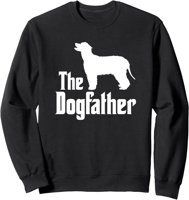 The Dogfather - Hund, Geschenk, lustiges Irish Water Spaniel Sweatshirt