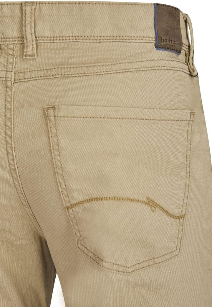 Hattric Herren 5-Pocket Jeans Hunter Beige - 33/34