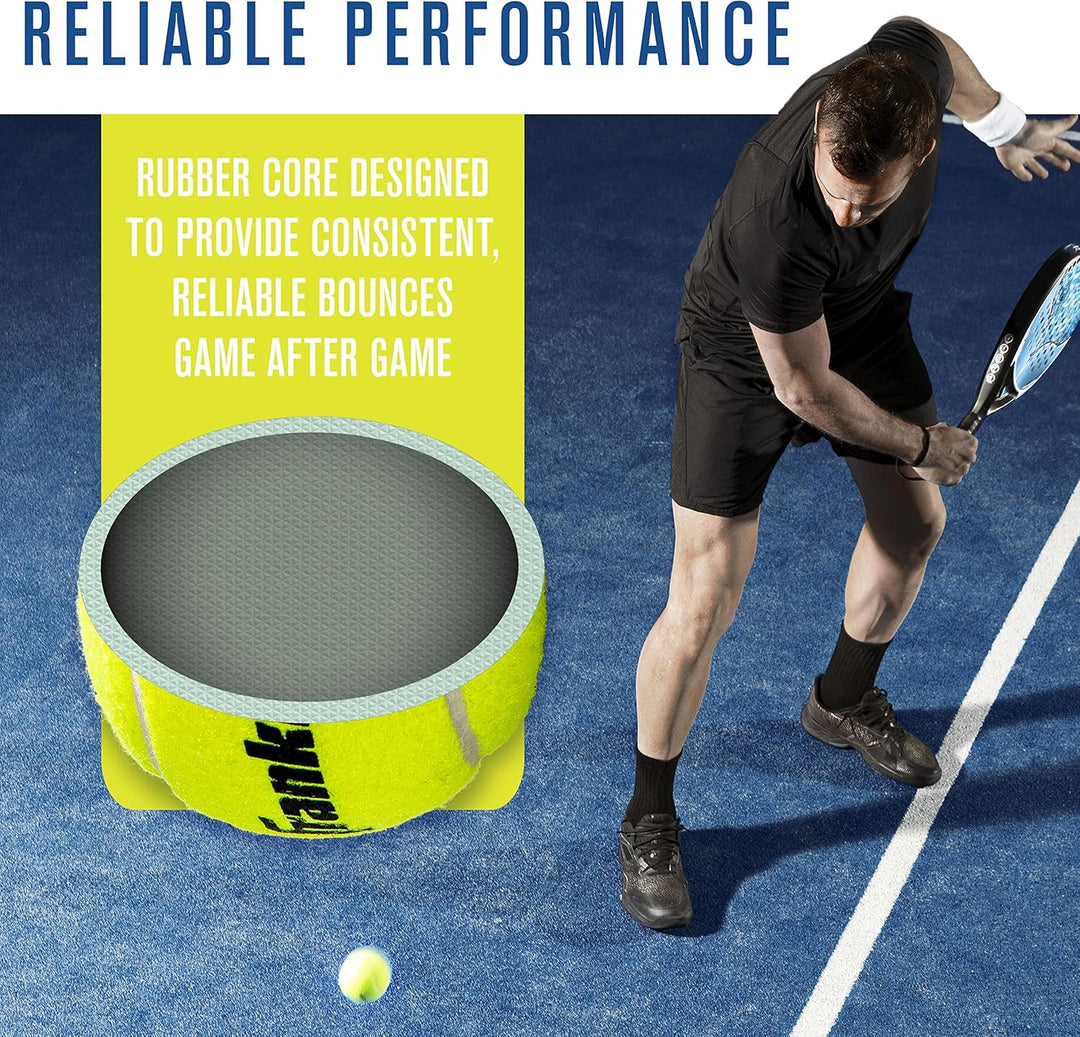 Franklin Sports - Axel Padel Set - 2 Fiberglass Padel Rackets with Foam Core, Balls, & Carrying Case