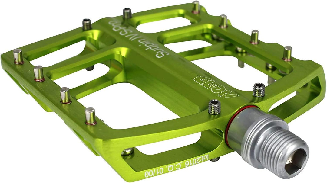 NC-17 Sudpin IV S-Pro Aluminium Plattform Pedale / Mountainbike Pedal / BMX Pedal / ultraflach 15mm