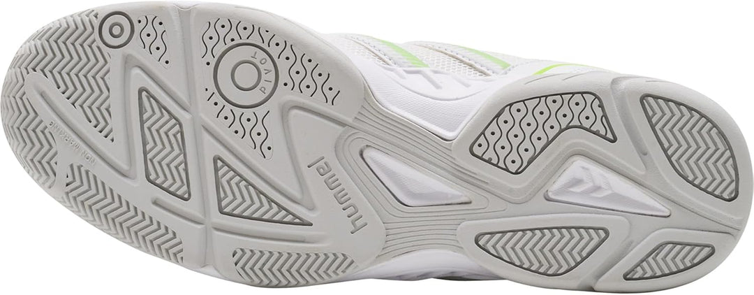 hummel Unisex Aero Team 2.0 Handball Shoe 47 EU Weiss, 47 EU Weiss