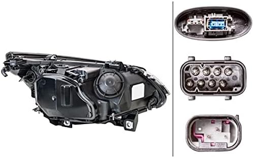 HELLA 1EL 163 079-001 Bi-Xenon/Halogen-Hauptscheinwerfer - links - für u.a. BMW 5 (E60) Links ohne K