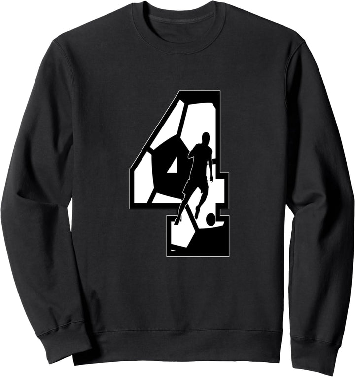 Fussballnummer 4.Number Sweatshirt