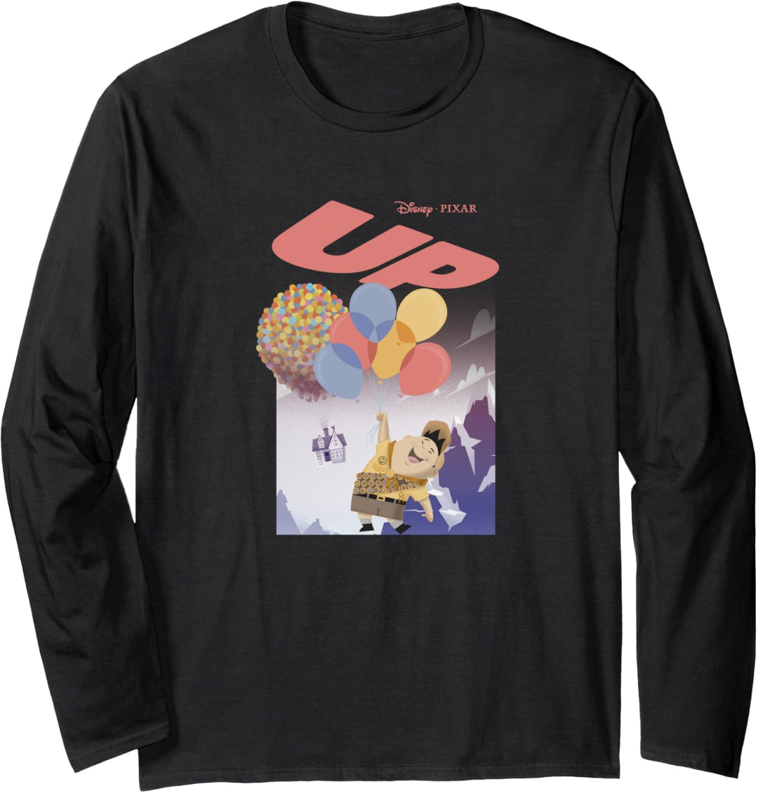 Disney Pixar Up Russell & Balloons Langarmshirt