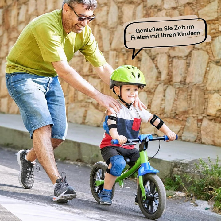 Knieschoner Kinder Schoner Inliner Protektoren: [6er Set] Schützer Inline Skates Kinder Knieschützer