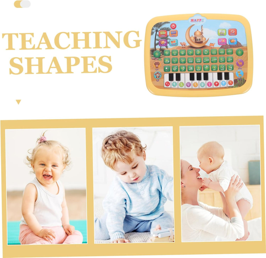 ibasenice Arabisch-lernmaschine Koran-lernmaschine Frühes Lernspielzeug Kinder-Laptop Lernspielzeug
