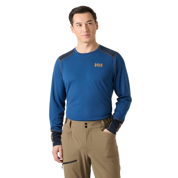 Helly Hansen Herren HH Lifa Active Crew Langarm Funktionsshirt S Dark Blue, S Dark Blue