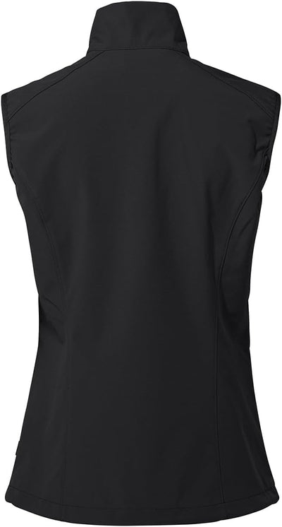 VAUDE Women's Hurricane Vest III - Softshellweste Damen - Weste zum Wandern 34 black uni, 34 black u