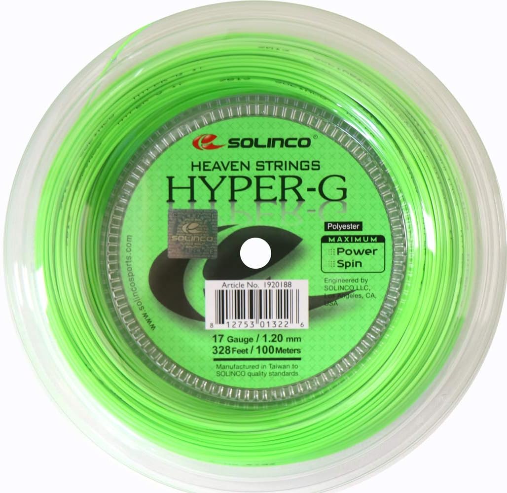 Solinco Hyper G Mini-Spule, Limettengrün lindgrün 17G, lindgrün 17G