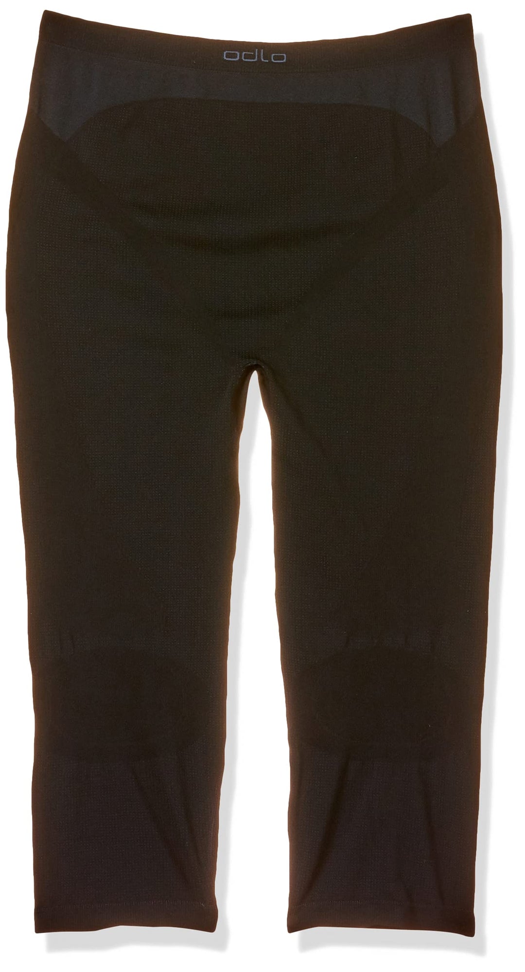 Odlo Damen Traininghose 3/4 Evolution Warm XL Schwarz, XL Schwarz