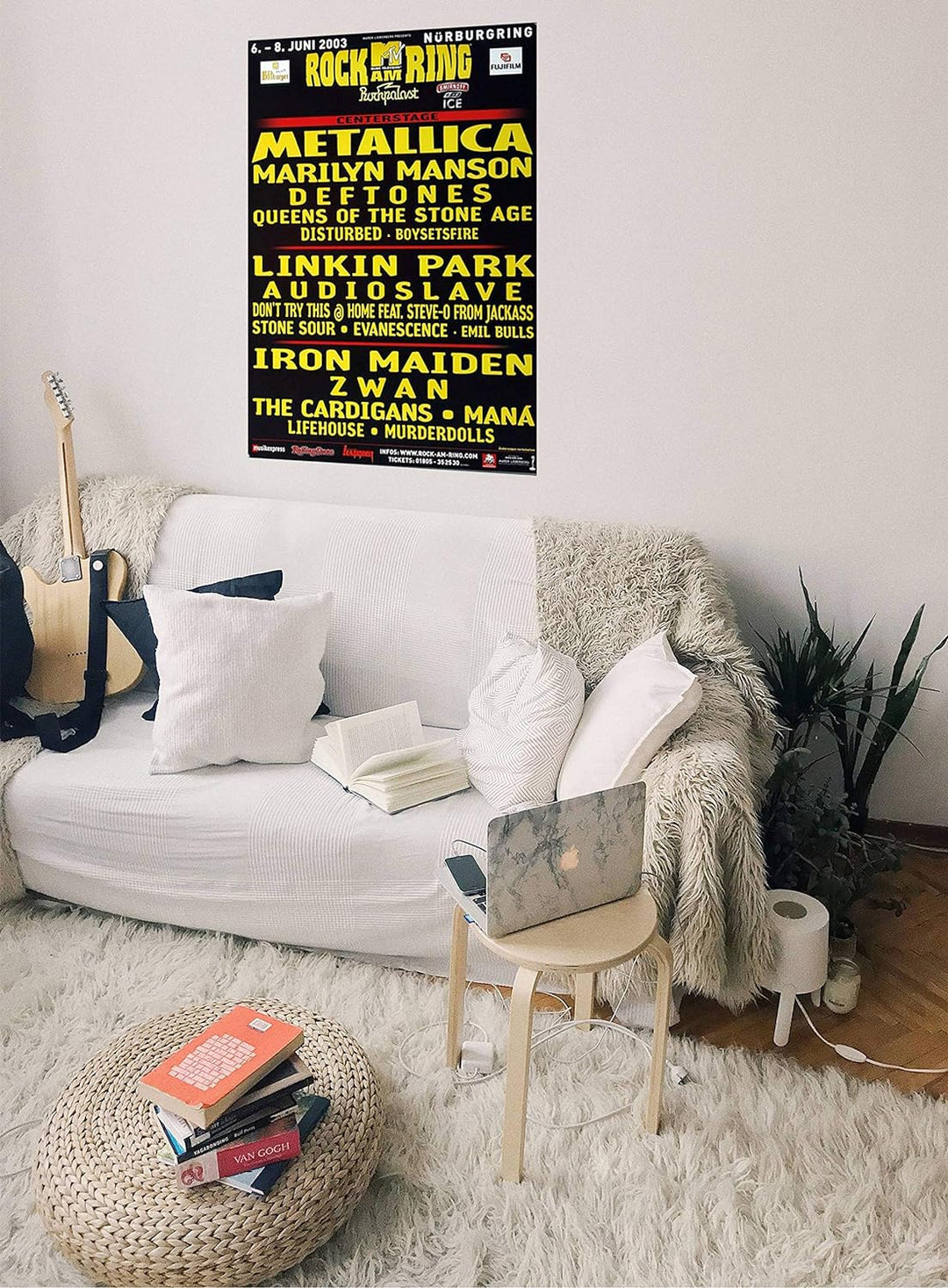 Rock AM Ring & Park - Center Stage, Rock am Ring 2003 » Konzertplakat/Premium Poster | Live Konzert