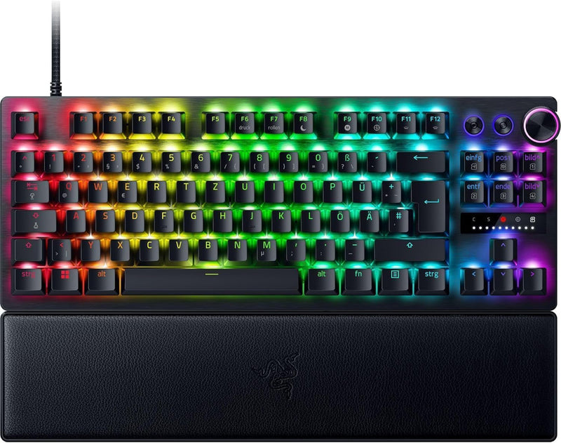 Razer Huntsman V3 Pro Tenkeyless - Analoge optische TKL E-Sport PC-Tastatur ohne Ziffernblock Snap T