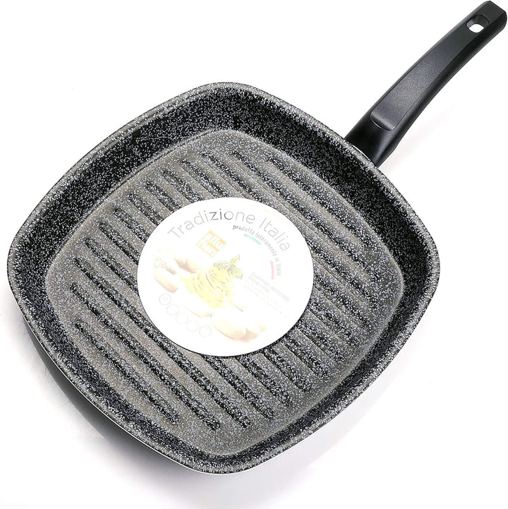 ALLUFLON Grillpfanne 28 cm Tradizione Italia