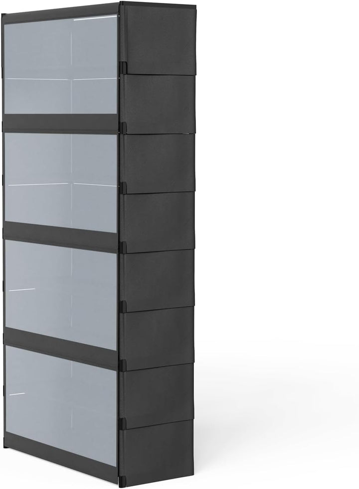 HUOLE Schuhschrank, für 20 Paar Schuhe, Schuhaufbewahrung, Eingangsbereich, für Eingänge, Schlafzimm