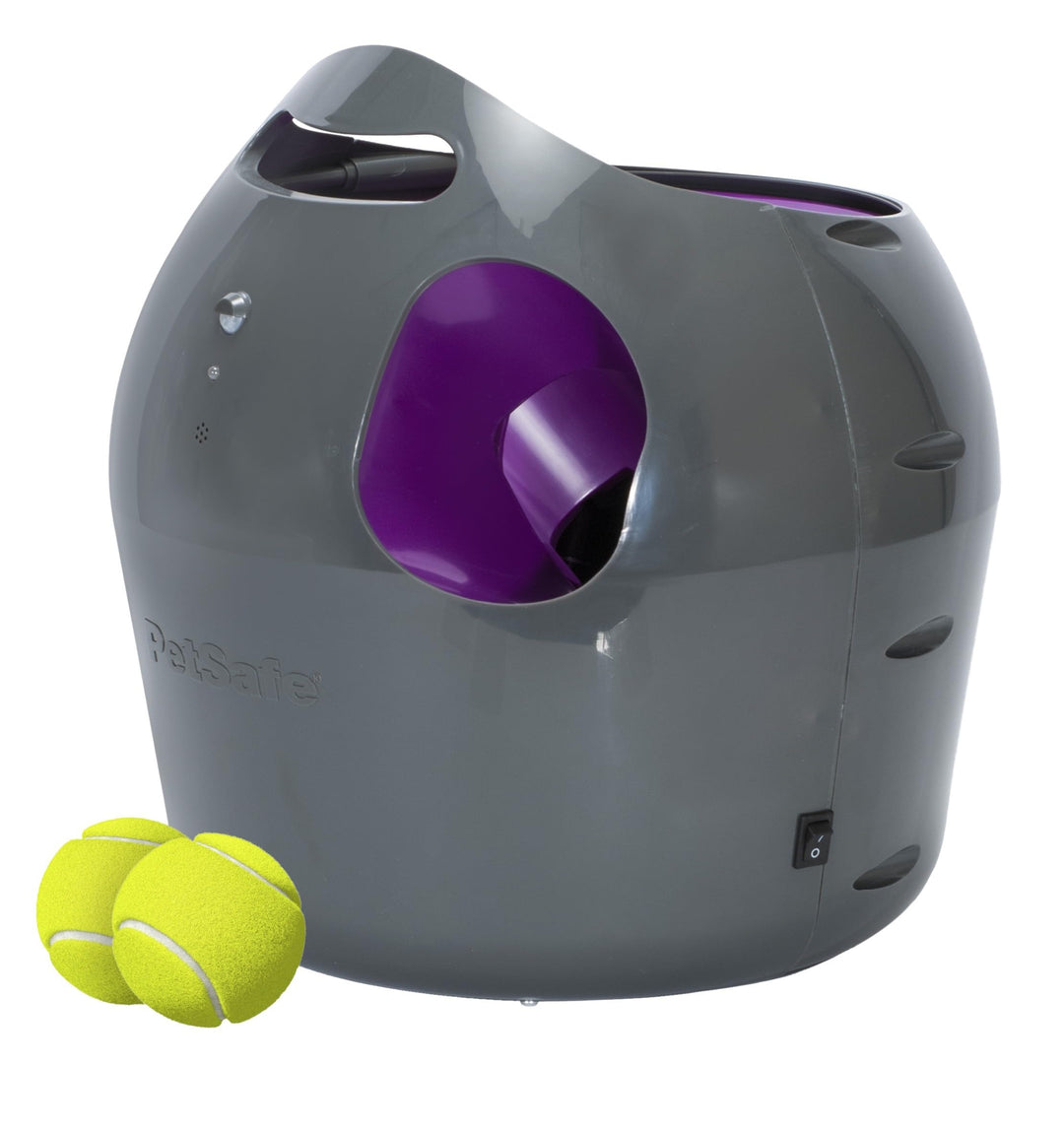 PetSafe Automatisches Hundespielzeug, interaktiver Tennisballwerfer für Hunde, wasserdicht, 1 Stück