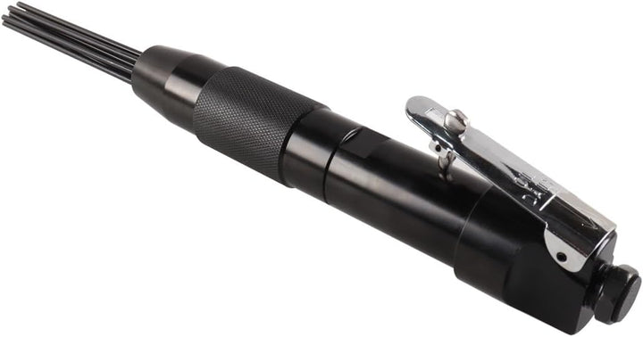 Pneumatischer Mini-Rostentferner, Nadelentschupper, 12 Stück, 3 mm Stahlnadeln, 4000 U/min, 4,0 cfm,