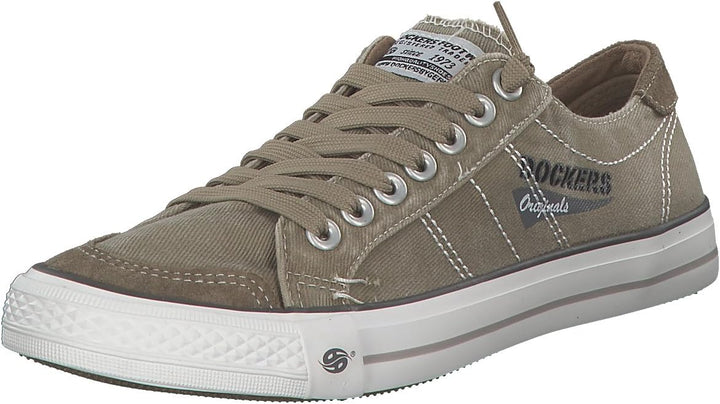 Dockers by Gerli Herren Low-Top Sneaker, Männer Halbschuhe 47 EU Sand 30st027 790450, 47 EU Sand 30s