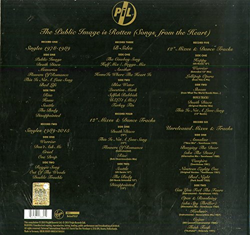 The Public Image Is Rotten (Career Box Ltd.Edt.), Vinyl