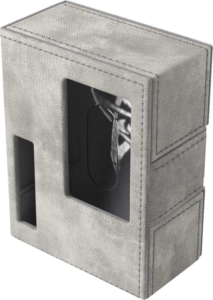 Gamegenic, Arkham Horror Investigator Deck Tome Neutral - Gray