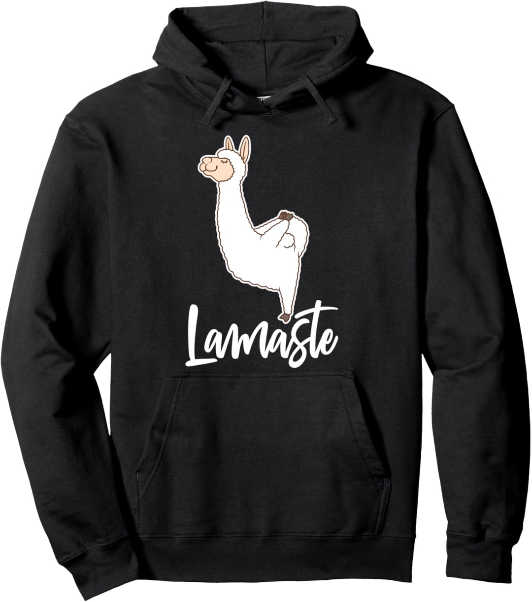 Lamaste Lama Yoga Meditation Geschenk Pullover Hoodie
