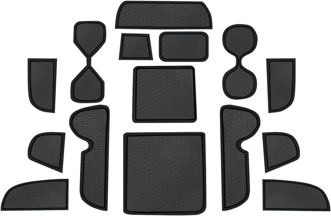 GAFAT Kompatibel mit Honda HR-V 2022 2023 Antirutschmatten, HRV 2022 Gummimatten, Mittelkonsole Getr