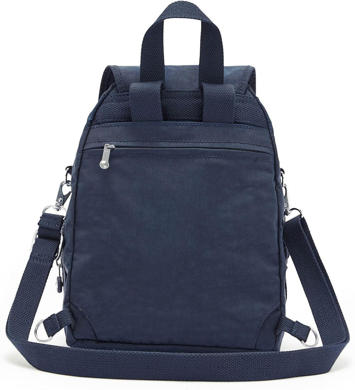 Kipling Damen Firefly Up BACKPACKS, Blue Blau 2, 14x22x31 cm EU Blue Bleu 2, Blue Bleu 2