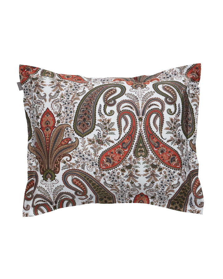 GANT Key West Paisley Kopfkissenbezug einzeln Farbe Roasted Walnut Grösse 80x80cm Roasted Walnut 80x