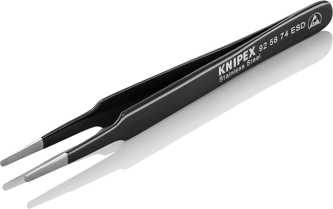 Knipex Universalpinzette ESD Glatt 118 mm 92 58 74 ESD
