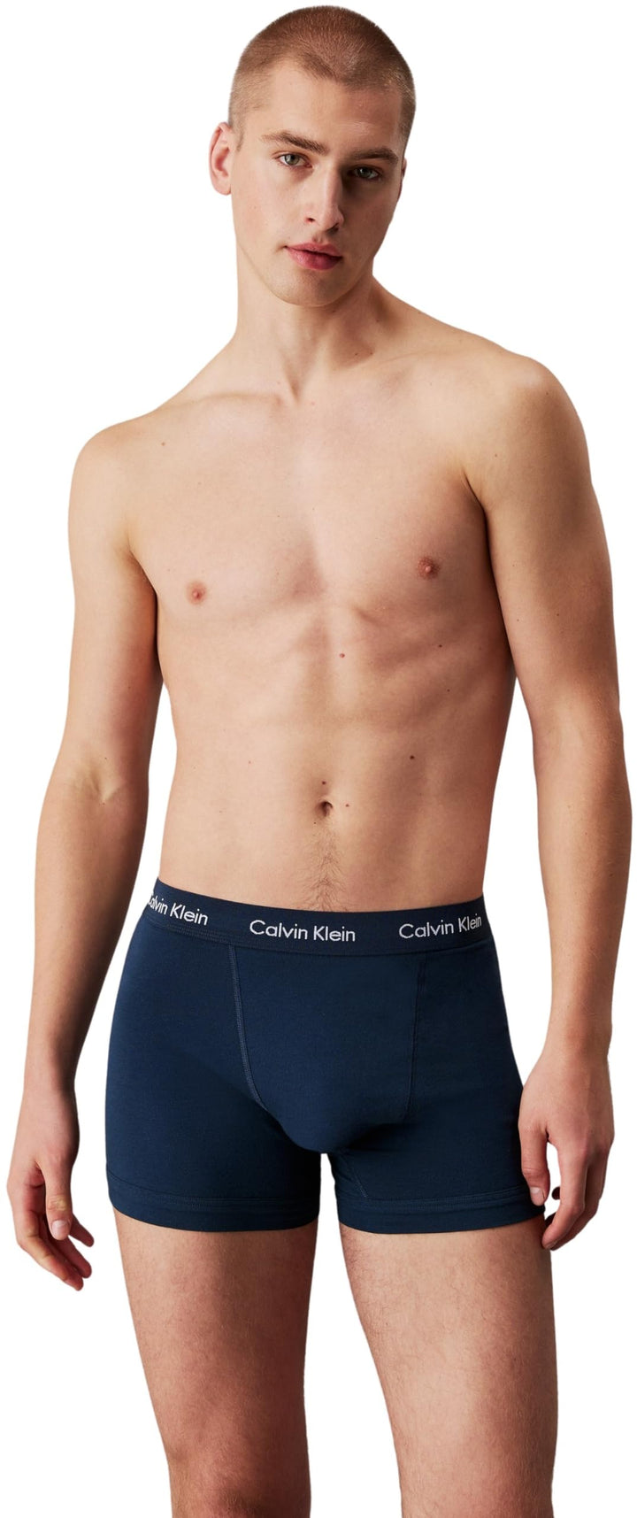 Calvin Klein Herren Trunk 3pk 0000u2662g Trunk (3er Pack) S Multi (Blk, Diamond Logo_gr Heath, N Sto