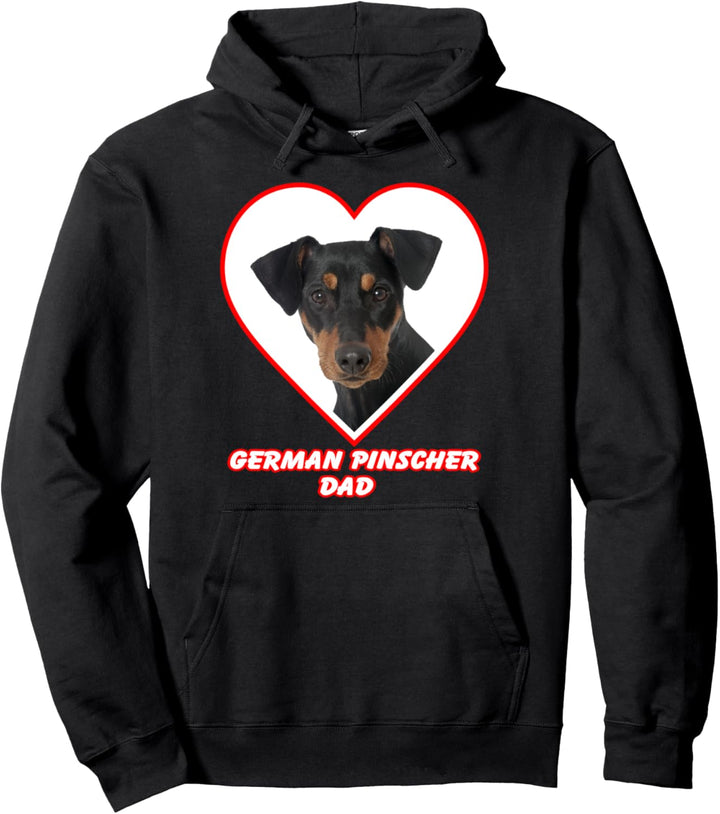 German Pinscher Dog Dad Pullover Hoodie