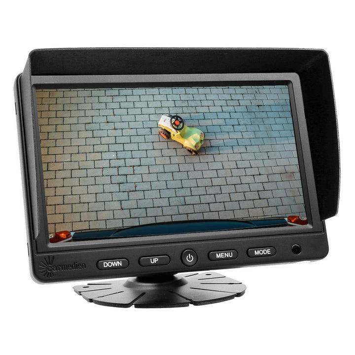7 Zoll TFT LCD Monitor cm-NMR7 Bildschirm für Rückfahrkamera Kamera System 12V 24V 7" Display Rückfa