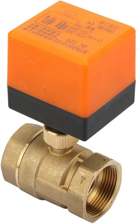 G1-1/4 "Motorisiertes Kugelventil, DN32 DC 12V 2-Wege 3-Draht Messing Motorisiertes Kugelventil Elek