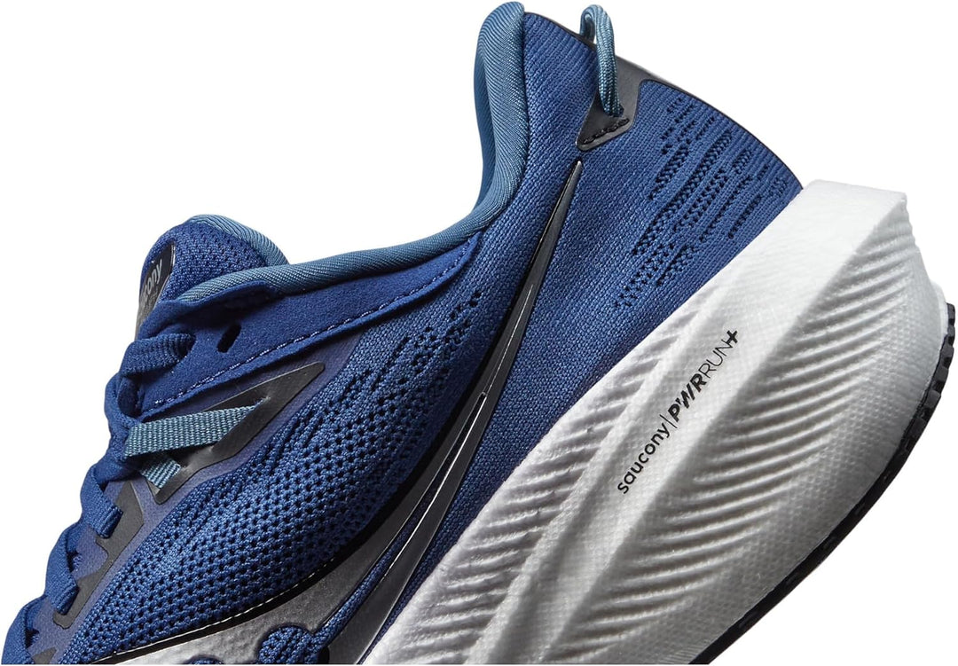 Saucony Herren Triumph 21Sneaker 46.5 EU Indigo Black, 46.5 EU Indigo Black