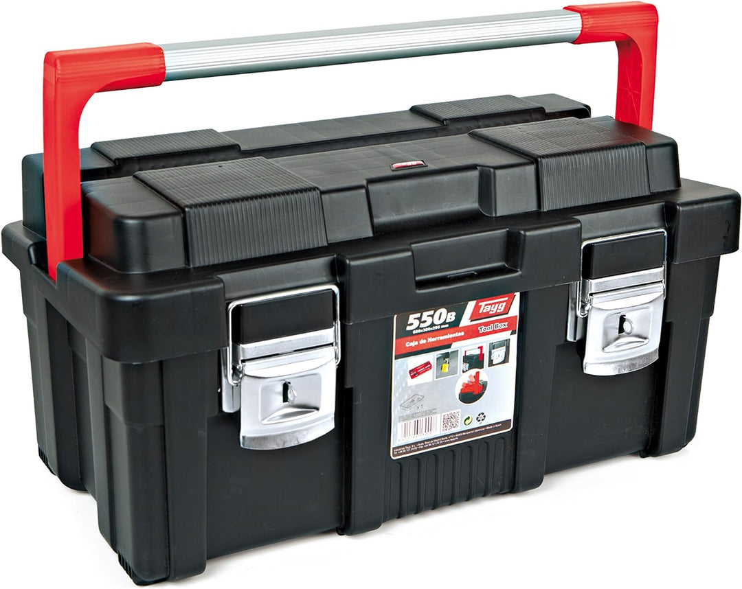 Tayg 170003 Nr.500-B Werkzeugkasten aus Kunststoff-Aluminium Nr.550-B Werkzeugkasten 550-B, Werkzeug