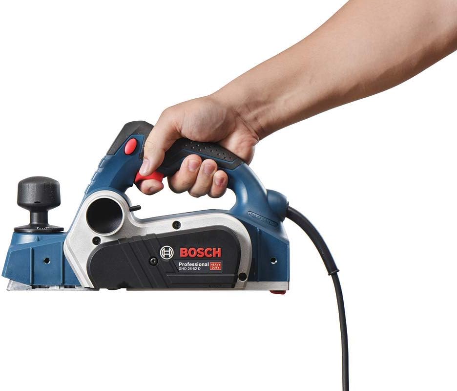 Bosch Professional Handhobel GHO 26-82 D (inkl. Parallelanschlag, Sechskantstiftschlüssel SW 2,5, St