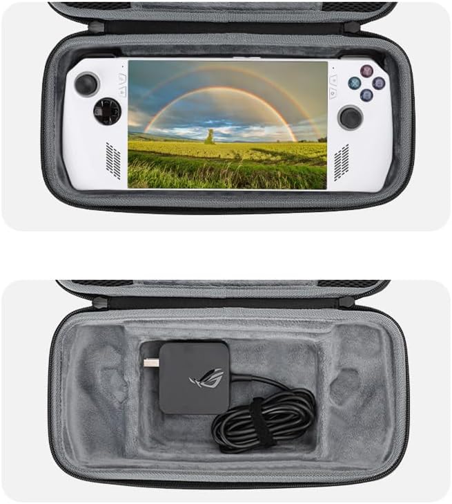 Taoricen Aufbewahrungstasche für ROG Ally Gaming-Konsolen, tragbare Handheld-Hartschalen-Schutzhülle