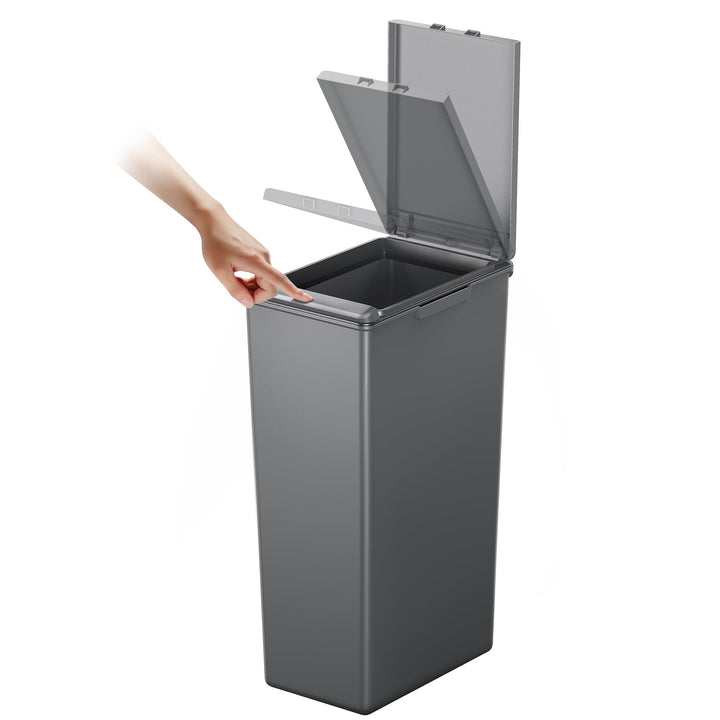 EKO - Morandi Küchenabfalleimer - Plastic Touch Recycling Mülleimer - Perfekt für Küche & Zuhause, d