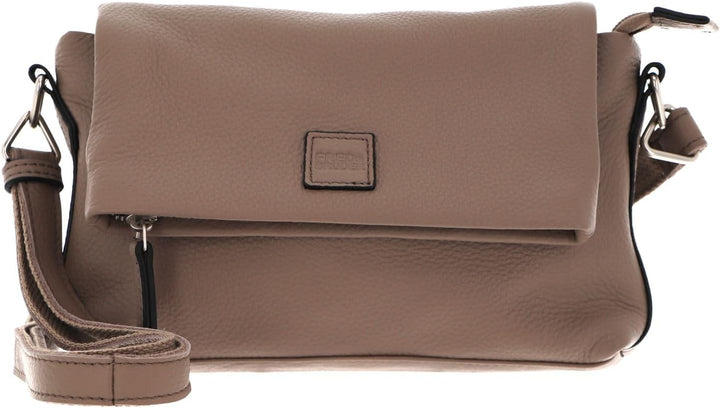 FREDsBRUDER Tasche TRIANGLE CROSSBODY mit Label-Applikationen Einheitsgrösse Muddy Taup, Einheitsgrö