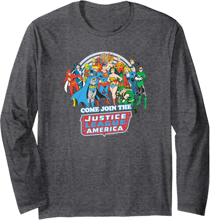 Justice League Join The League Langarmshirt